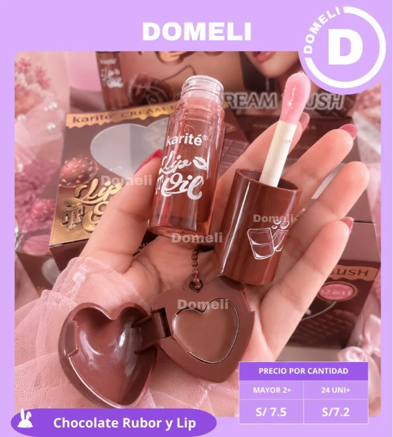 Chocolate Rubor y Lip