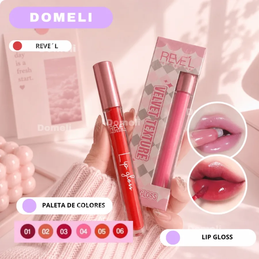 Lip Gloss Velvet Texture