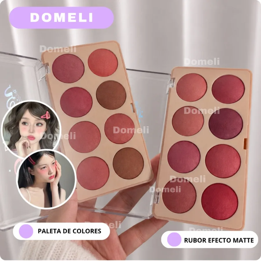 Paleta de rubore REVEL