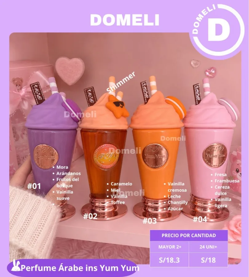 Perfume Árabe ins Yum Yum